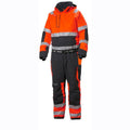 Helly Hansen 71694 Alna 2.0 Hi-Vis Insulated Winter Suit Coverall Orange / C48 - 33" Waist, 32" Leg