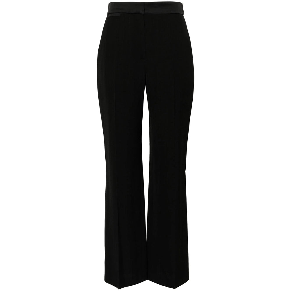 Sleek Black Tailored Trousers