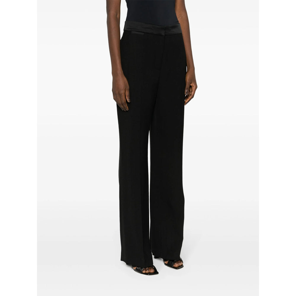 Sleek Black Tailored Trousers