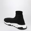 Black mesh and white Speed sneakers
