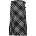 Black White Ombr Wrap Jacket