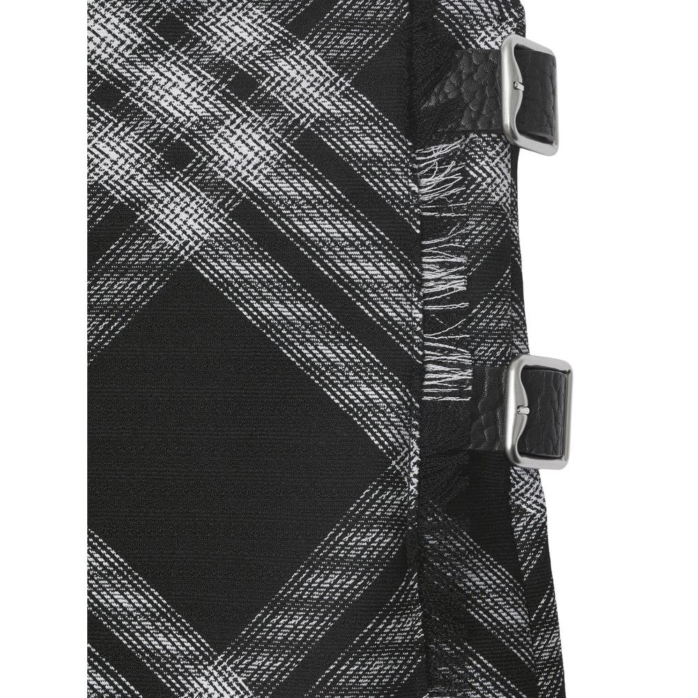 Black White Ombr Wrap Jacket