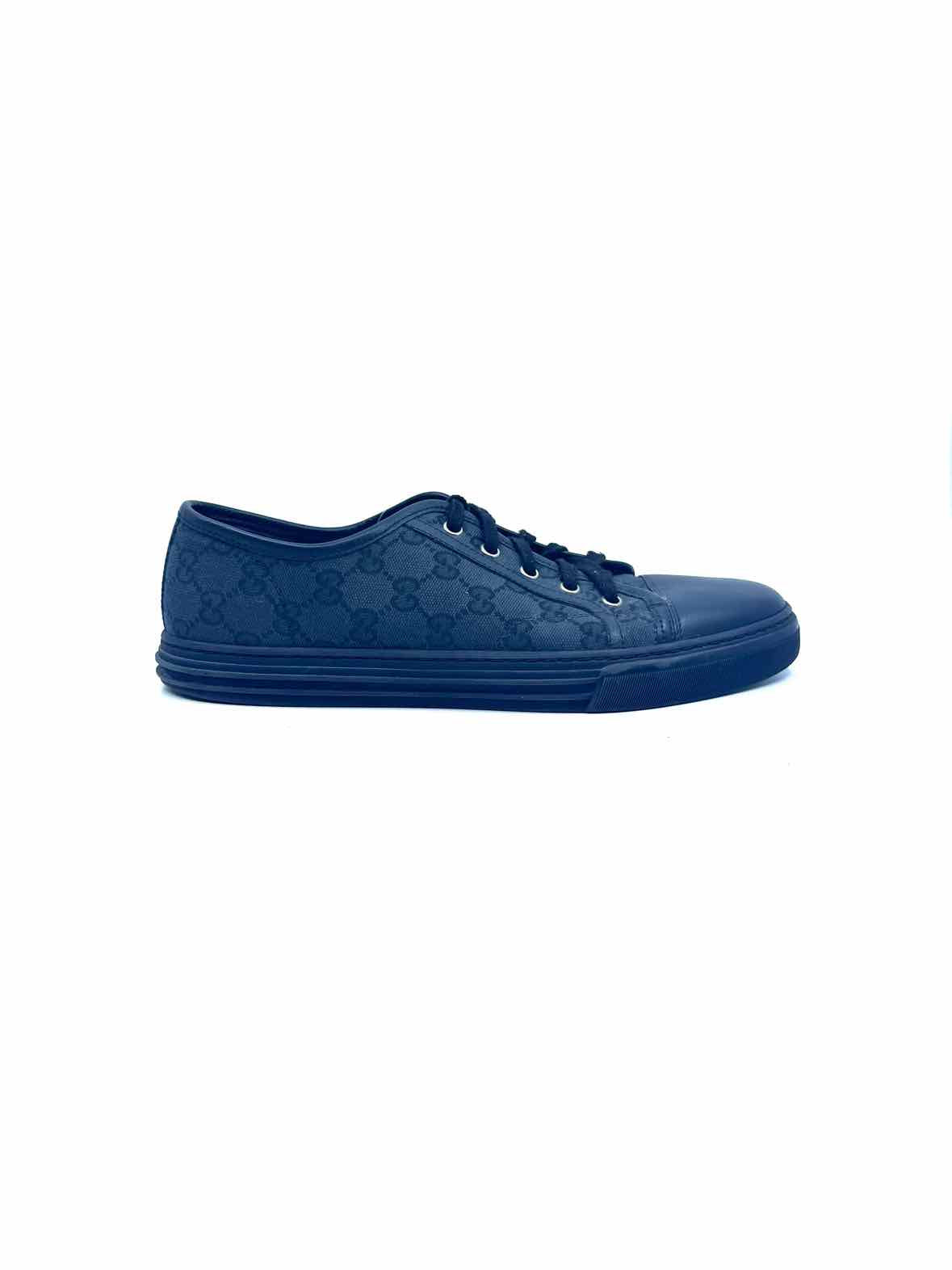 GUCCI Size 8 Black Men's Sneakers