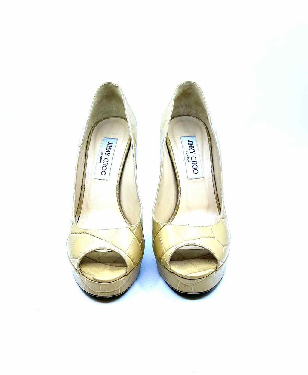 JIMMY CHOO Size 7 Beige Pumps