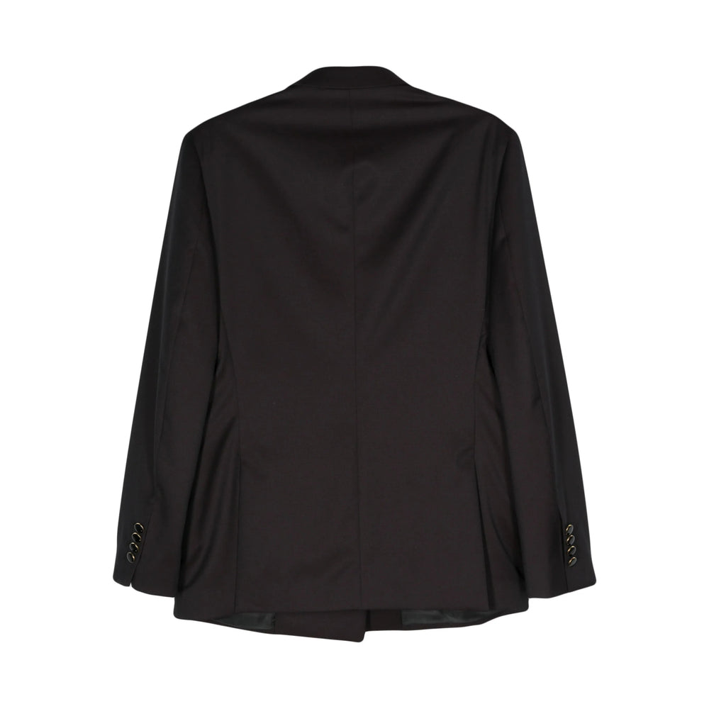 Double-breasted Wool Tuxedo Jacket