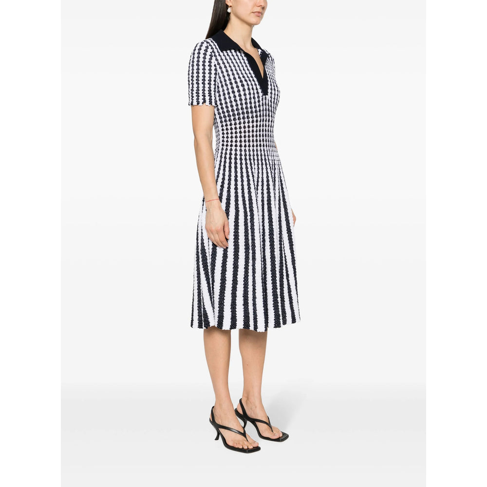 Breathable Cotton Seersucker Dress