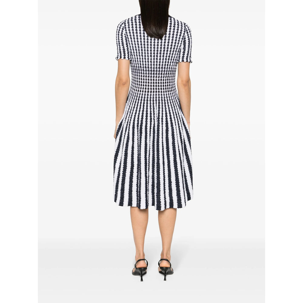 Breathable Cotton Seersucker Dress