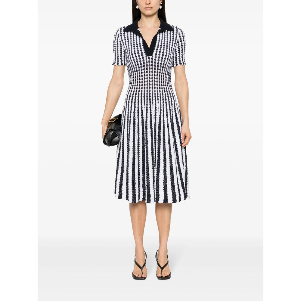 Breathable Cotton Seersucker Dress
