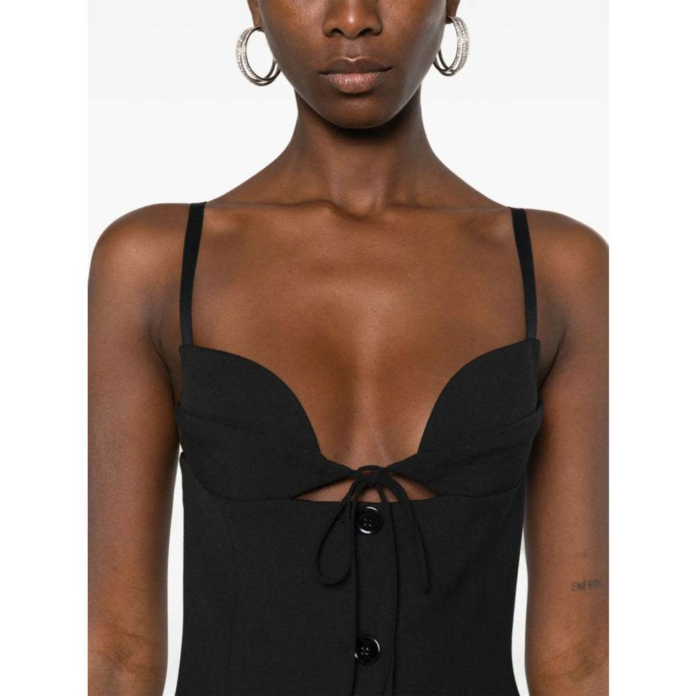 Sweetheart Front Tie Top