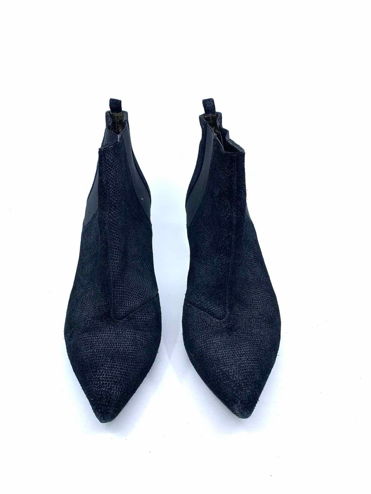 LANVIN Black Ankle Boot | 9