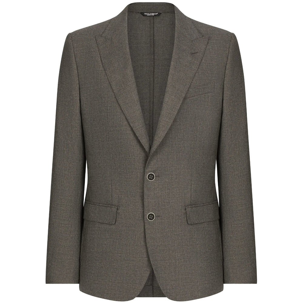 Virgin Wool Double-breasted Coat