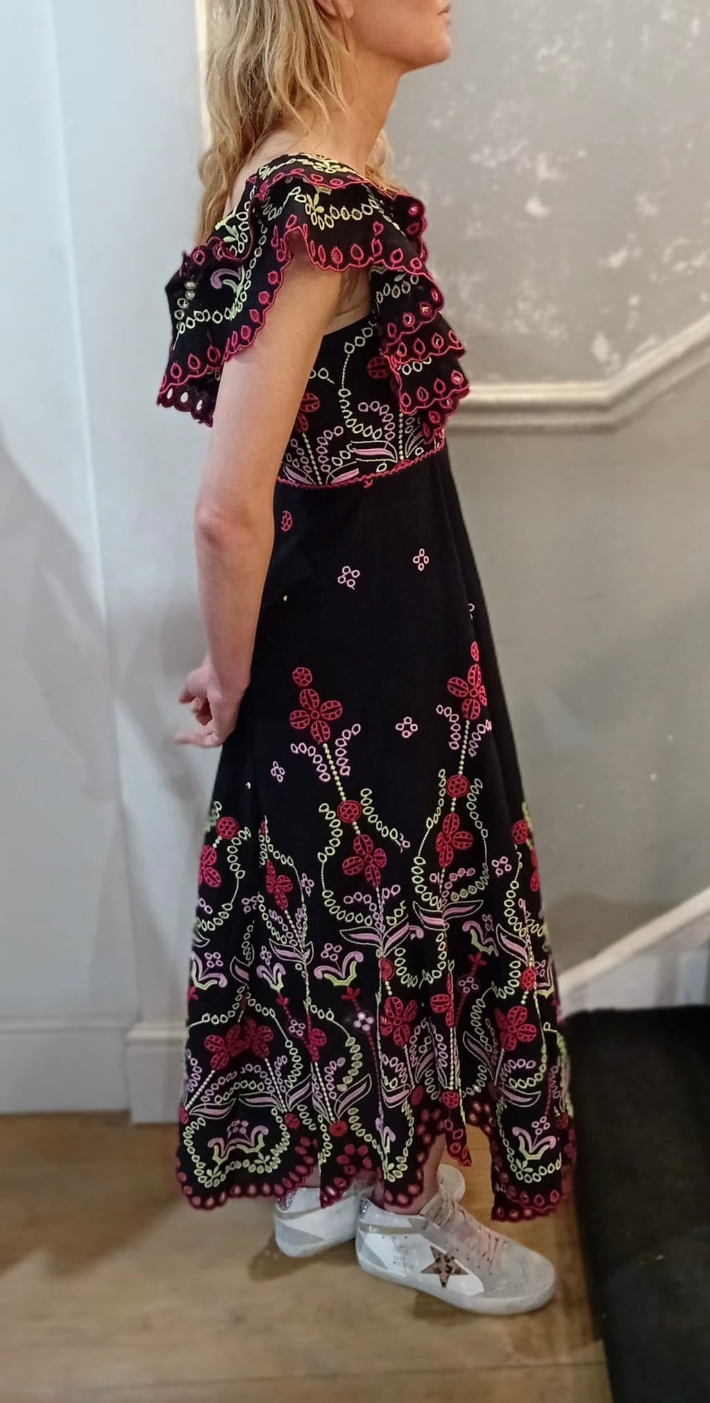 Charo Ruiz Sheen Long Dress