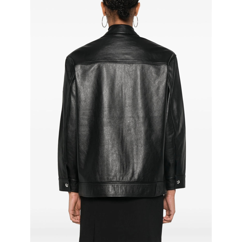 Smooth Grain Calf Leather Biker