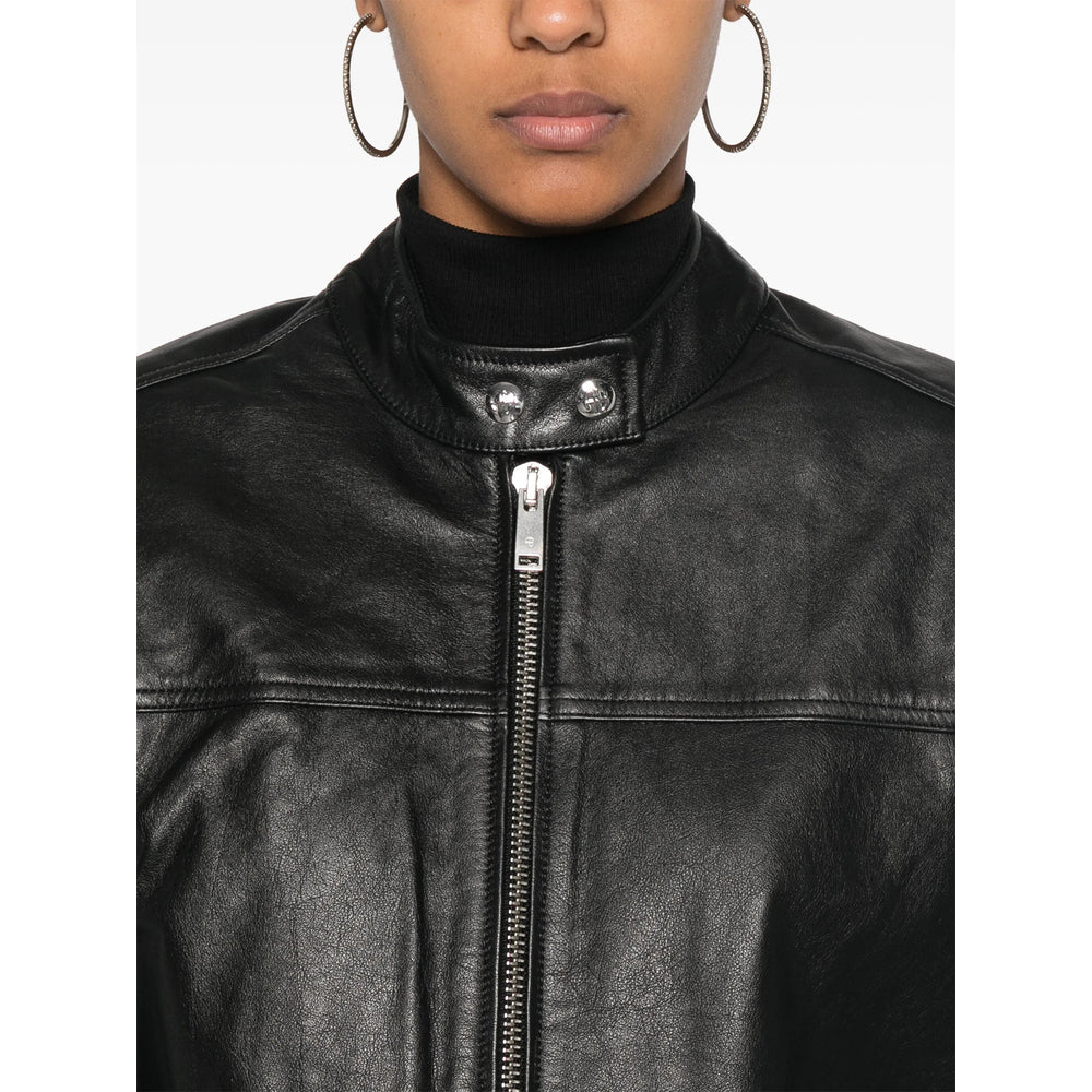 Smooth Grain Calf Leather Biker