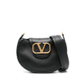 Black Grained Calf Leather Tote