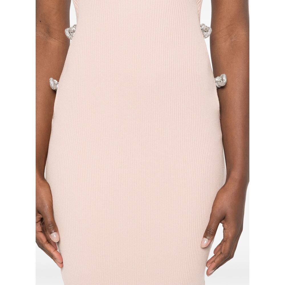 Neutral Beige Cutout Top