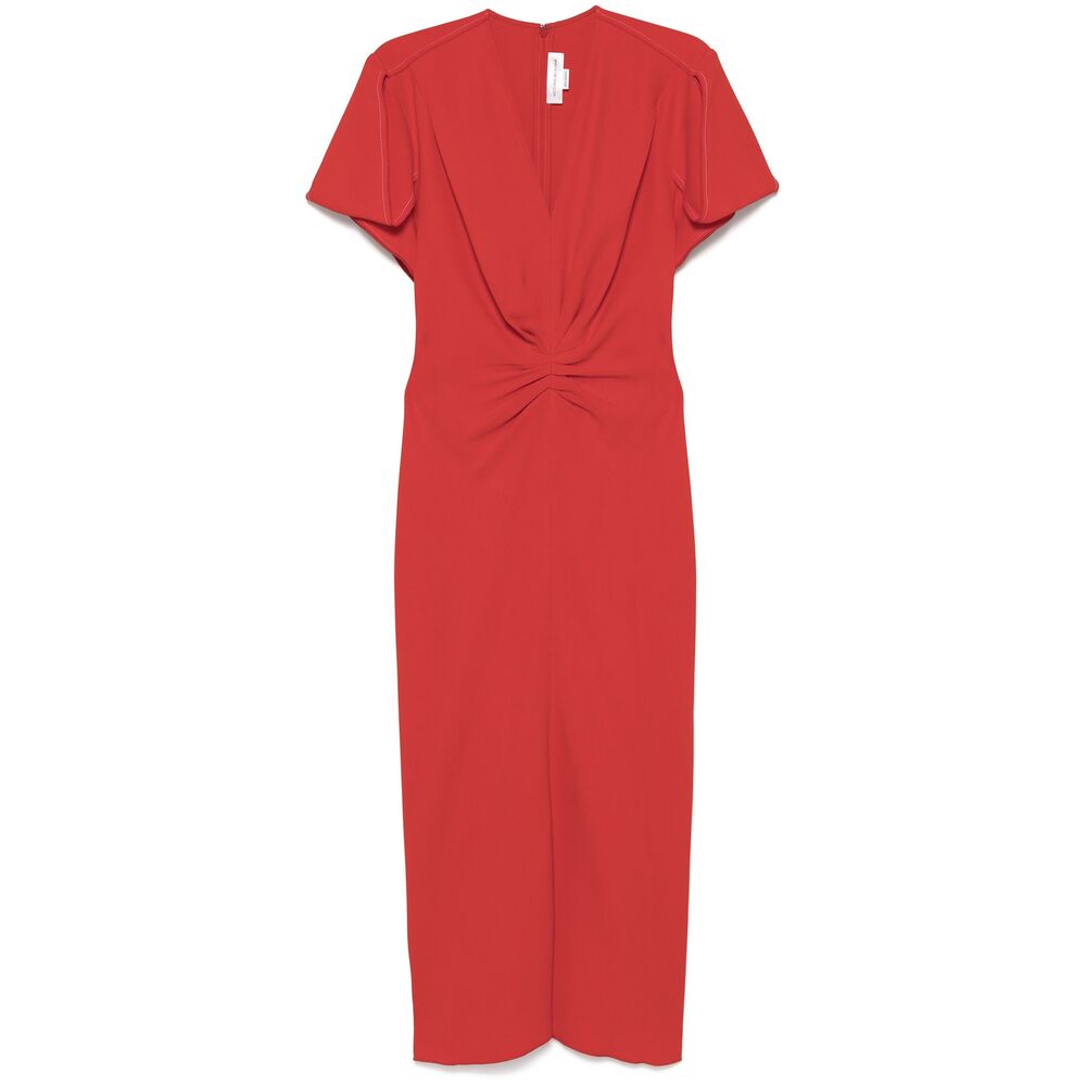 Poppy Red Texture Zip
