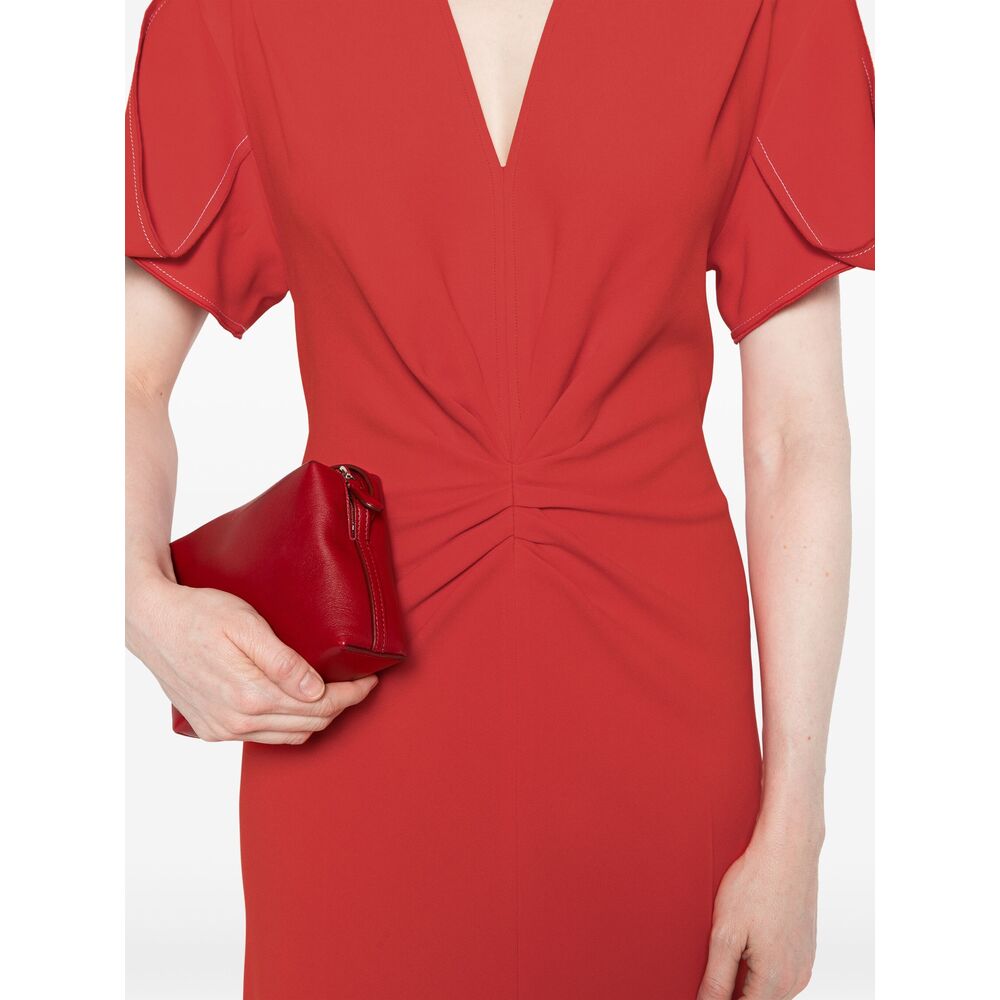 Poppy Red Texture Zip