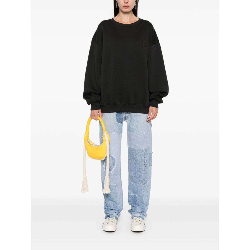 Mid-rise Patchwork Denim