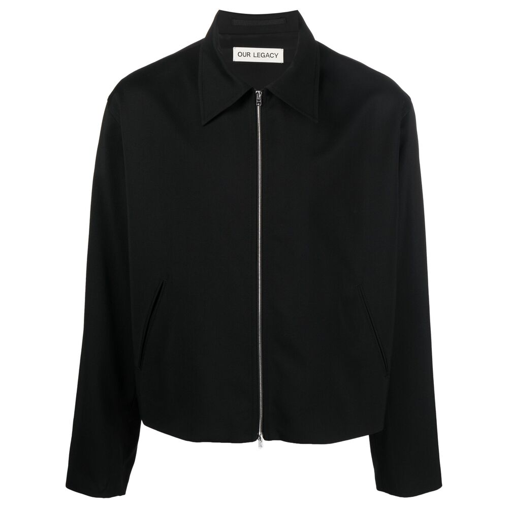 Virgin Wool Straight Coat
