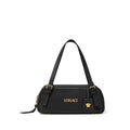 Black Lambskin Medusa Shoulder Bag