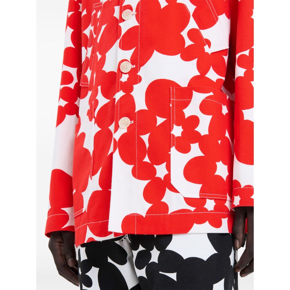 Floral Print Button Down Shirt