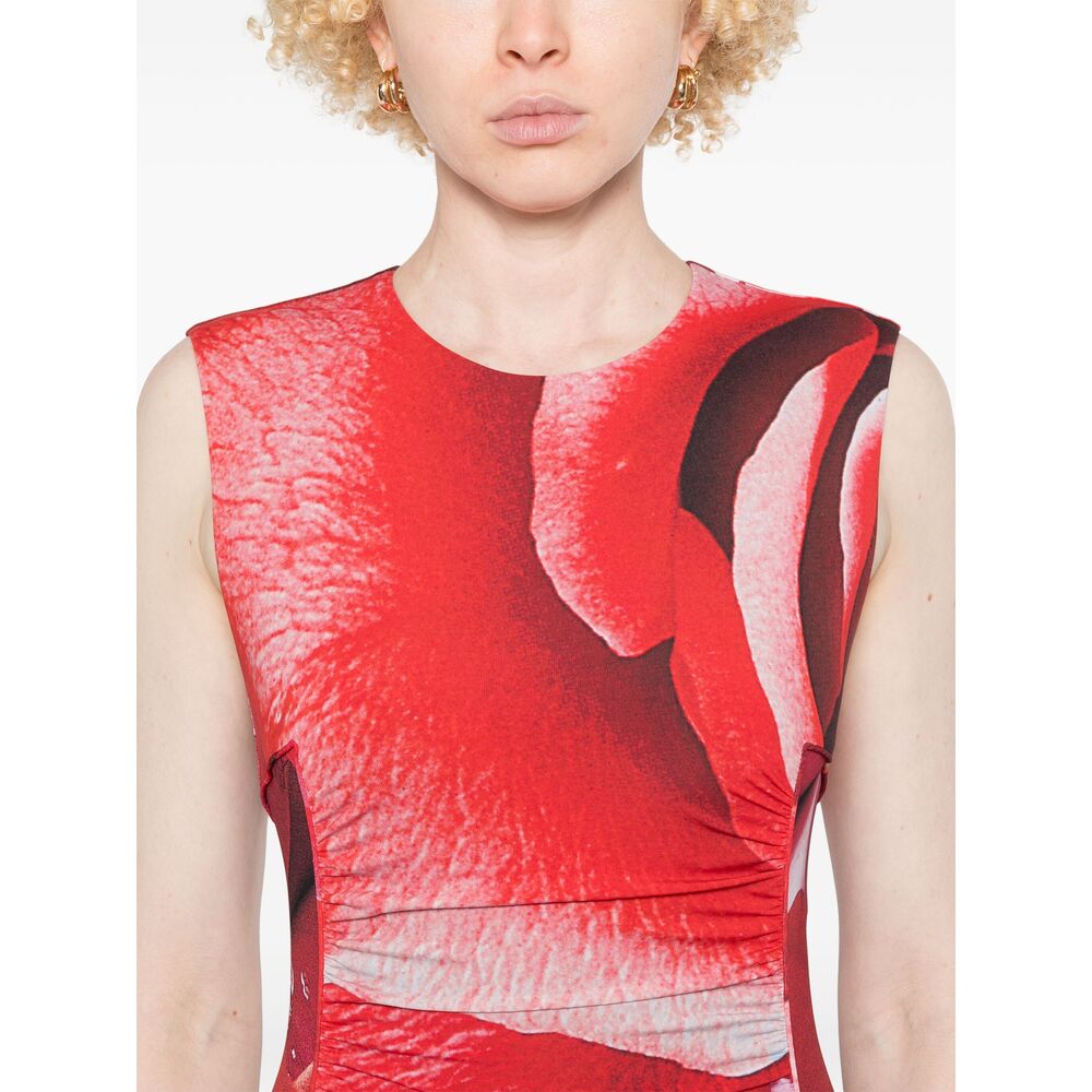 Cardinal Red Wrap Jacket