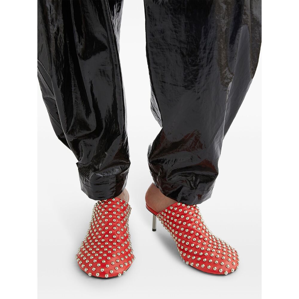 Rich Red Calf Leather Slip