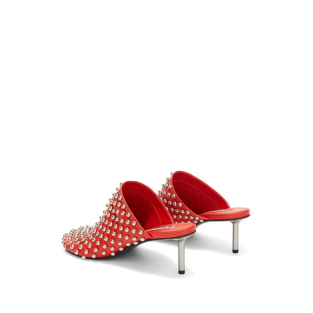 Rich Red Calf Leather Slip