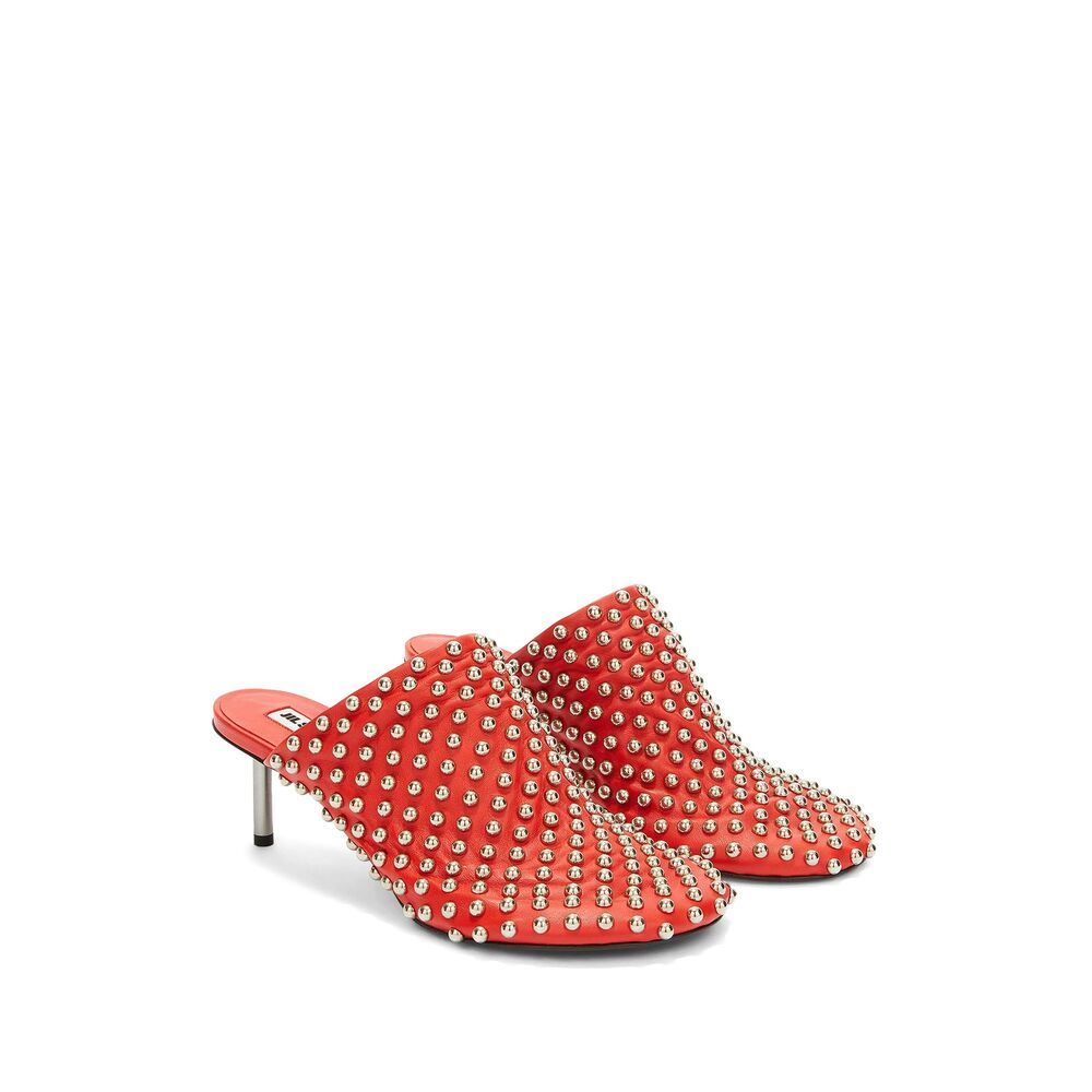 Rich Red Calf Leather Slip
