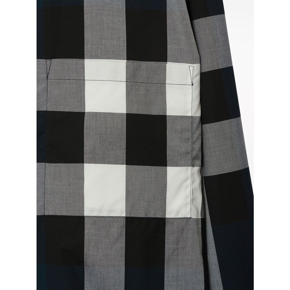 Classic Black Check Cotton Shirt