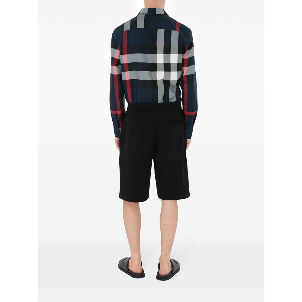 Classic Black Check Cotton Shirt