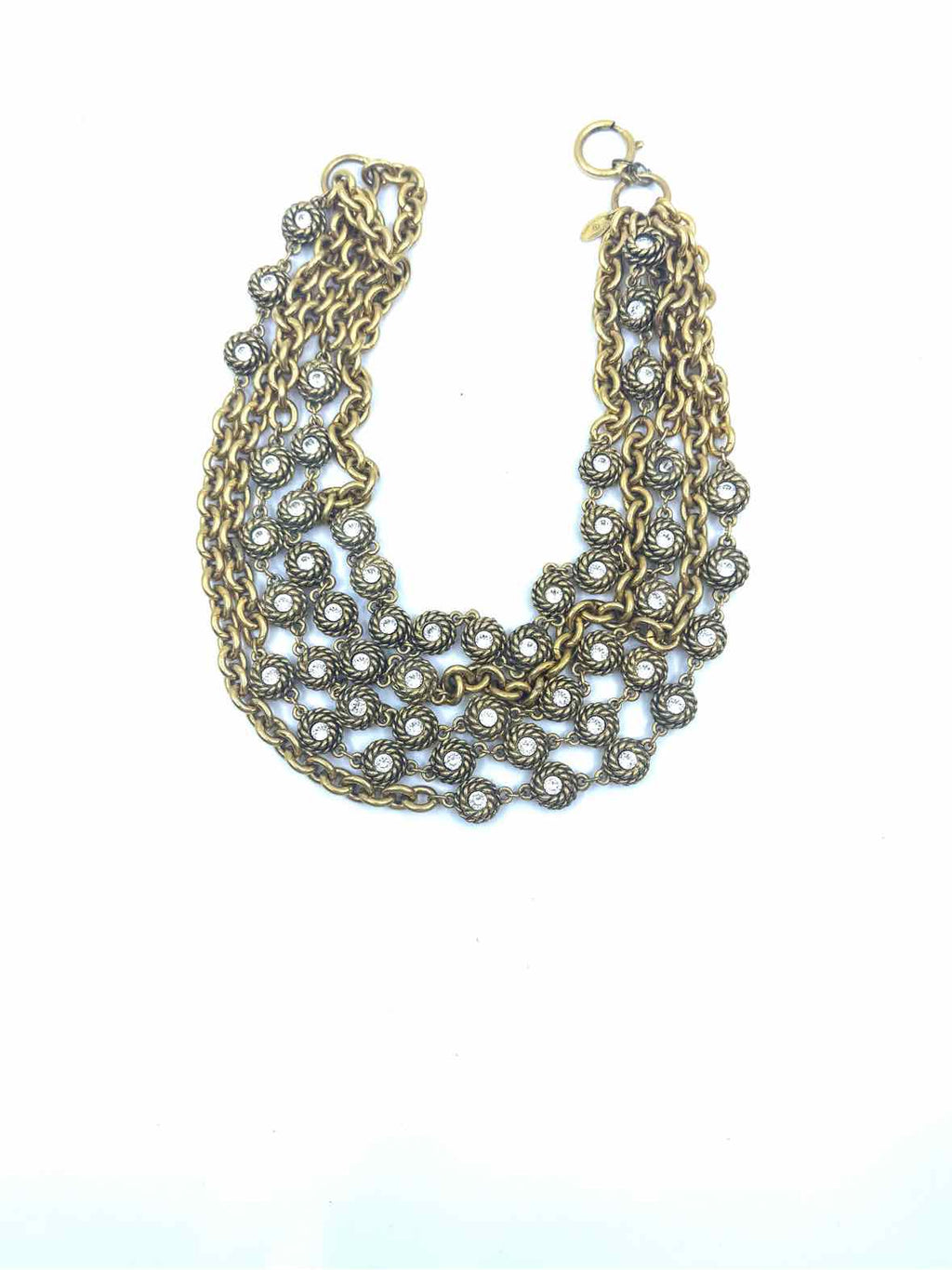 CHANEL Gold Necklace