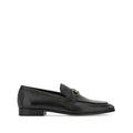 Black Calf Leather Slip-on Loafer