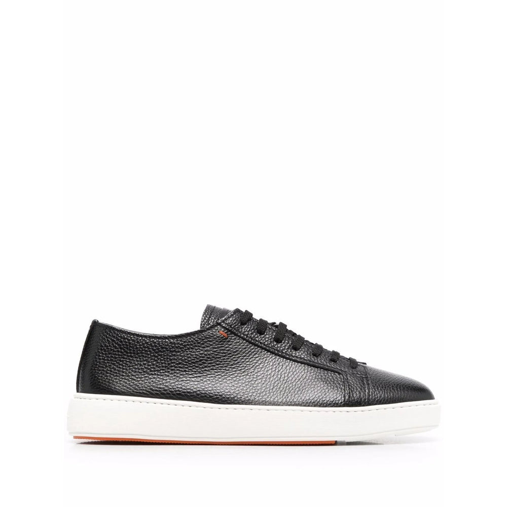 Textured Grained Lace-up