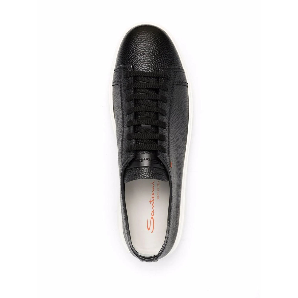 Textured Grained Lace-up
