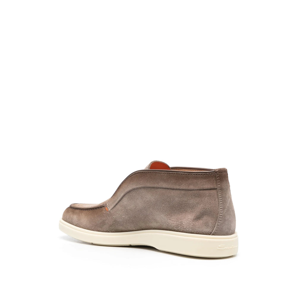 Suede Calf Leather Slip-on