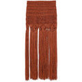 Rust Brown Elastic Waist Coat