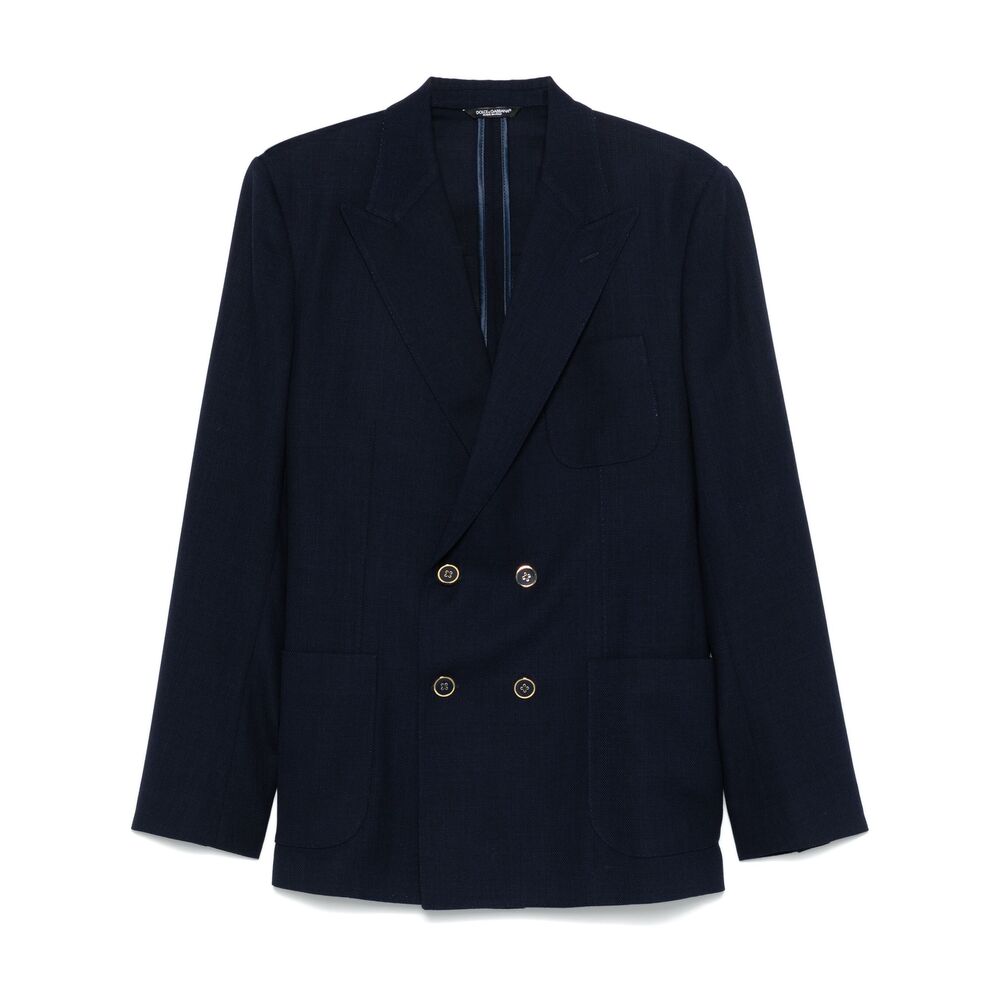 Double-breasted Wool Suit