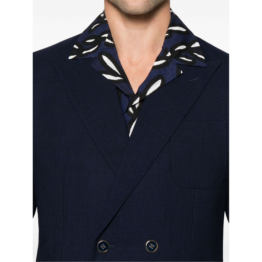 Double-breasted Wool Suit