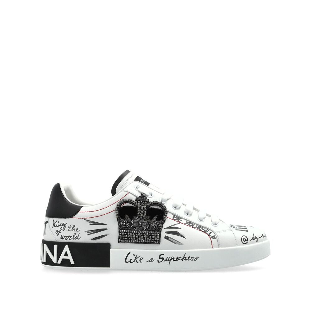 Calf Leather Lace-up Flat
