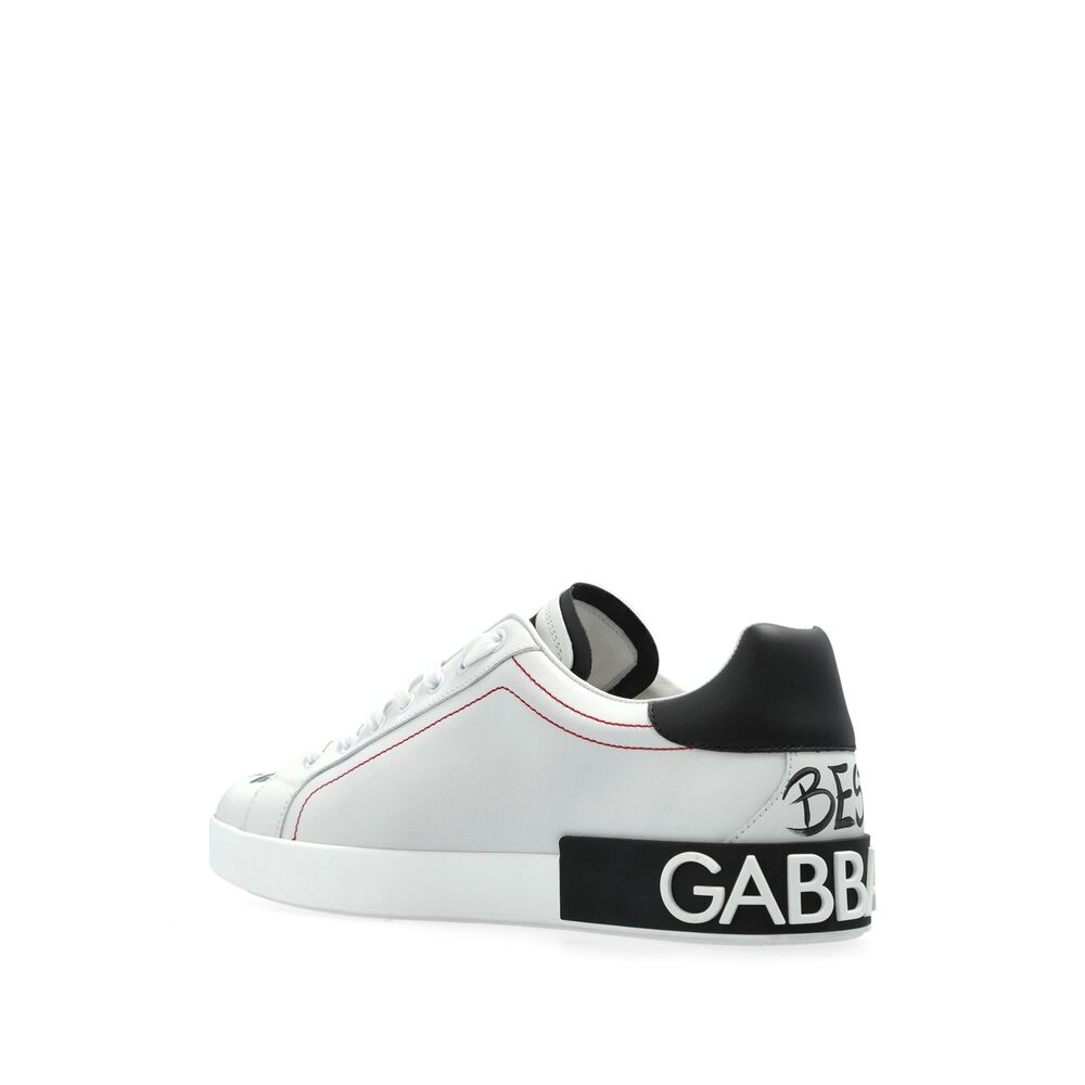 Calf Leather Lace-up Flat