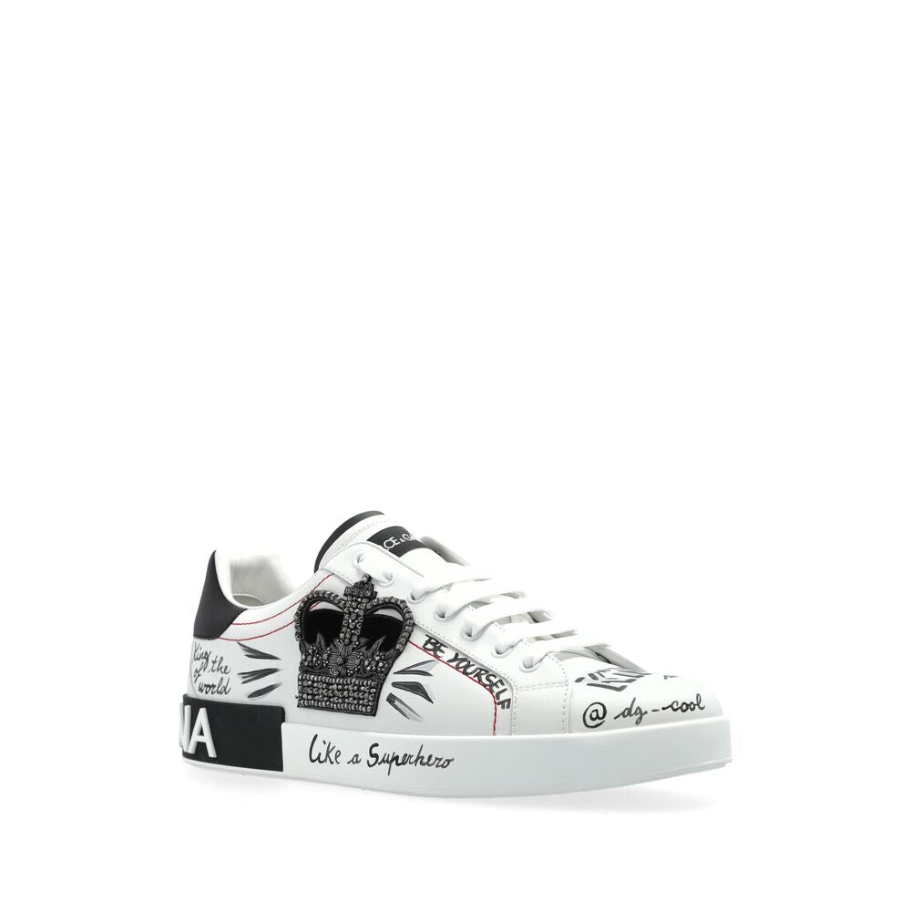 Calf Leather Lace-up Flat