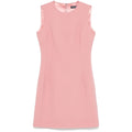 Salmon Silk Wrap Top