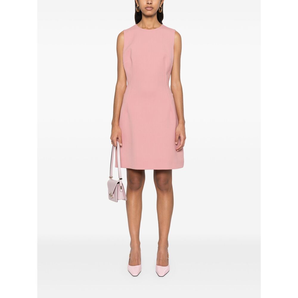 Salmon Silk Wrap Top