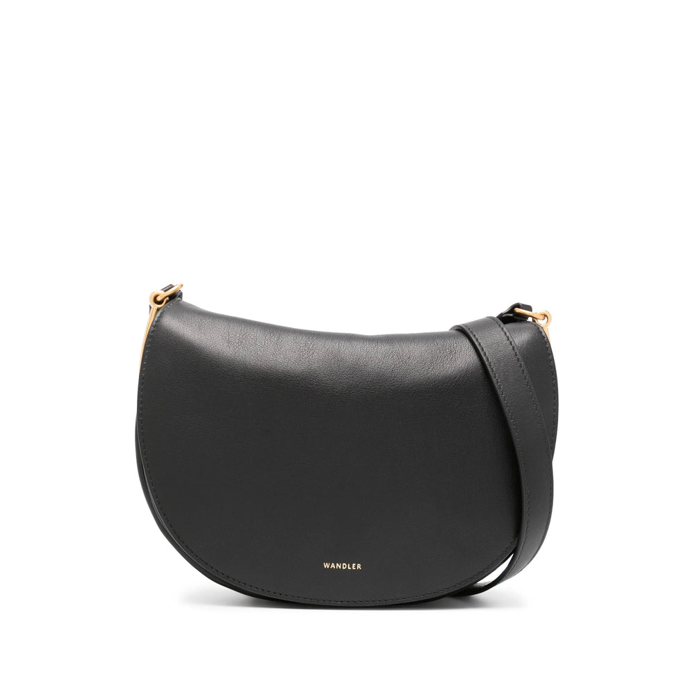Magnetic Leather Satchel