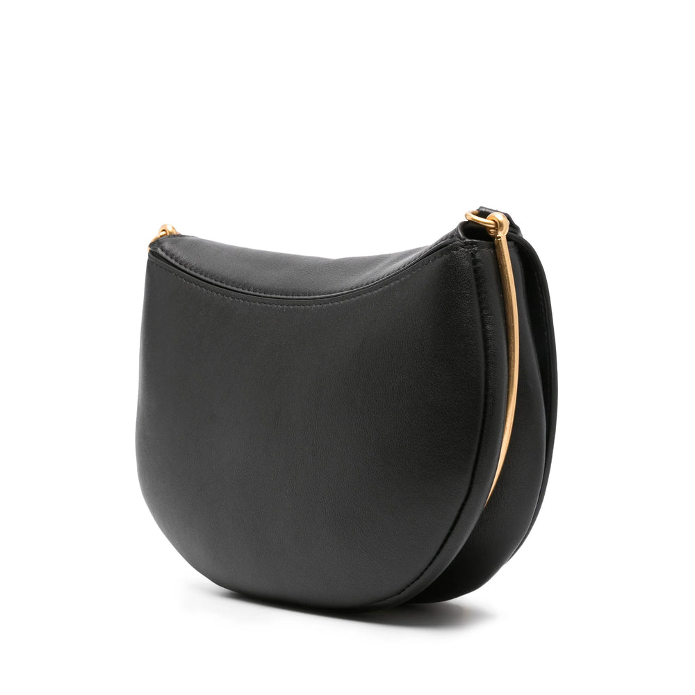 Magnetic Leather Satchel