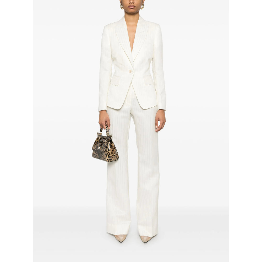 Silk Wool Blend Blazer