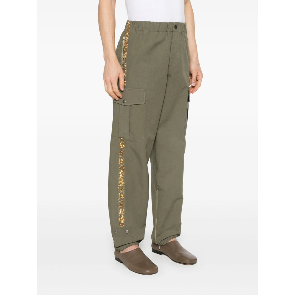 Olive Tactical Cargo Trousers