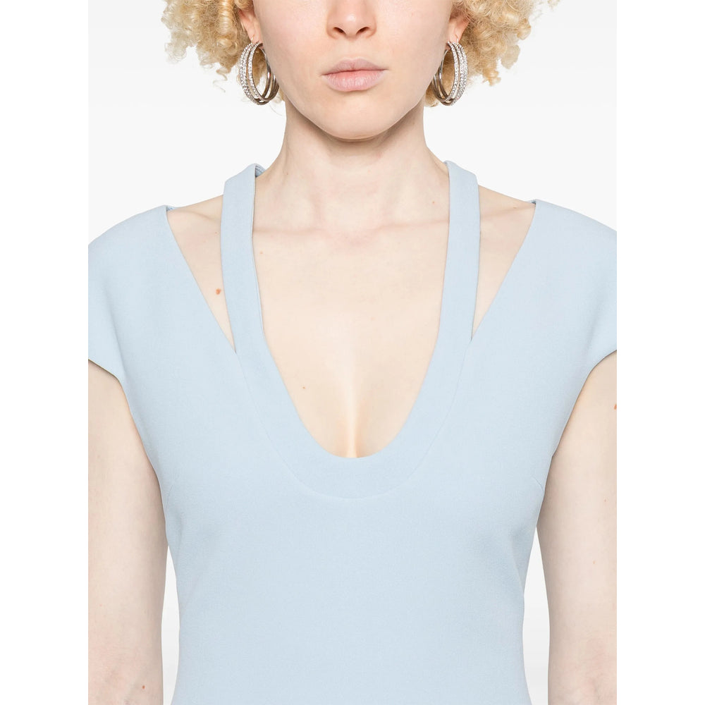 Alice Blue Lace Detail Tee
